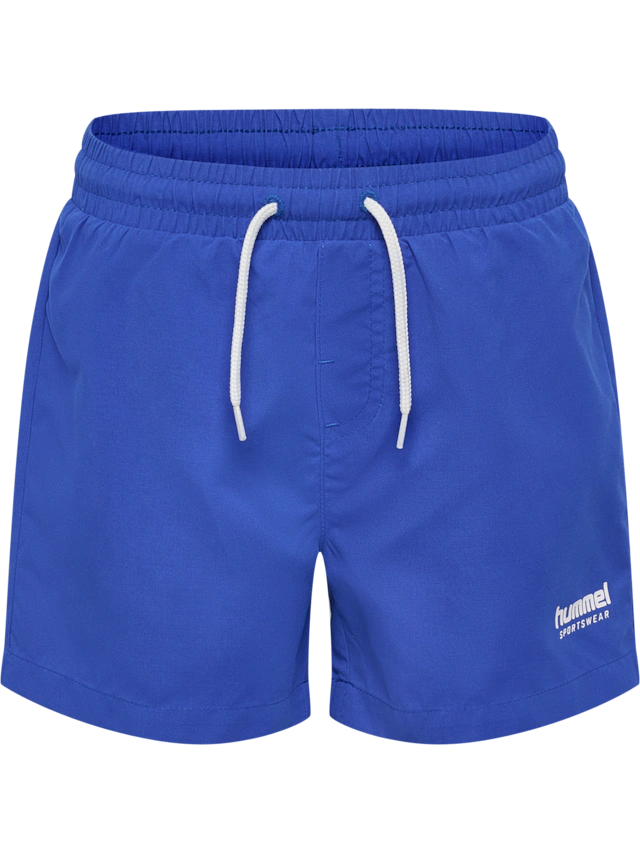hummel Badeshorts »hmlJR REG BOARD SHORTS« schnell trocknendes Material, aus Polyester, mit Webart