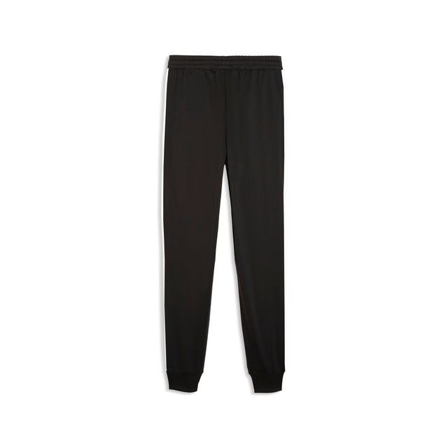 PUMA Trainingshose »T7 FOUNDATION CL POLY KNITTED PANTS« mit Eingrifftaschen, Regular Fit, sportlicher Stil