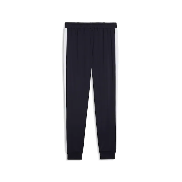 PUMA Trainingshose »T7 FOUNDATION CL POLY KNITTED PANTS« mit Eingrifftaschen, Regular Fit, sportlicher Stil