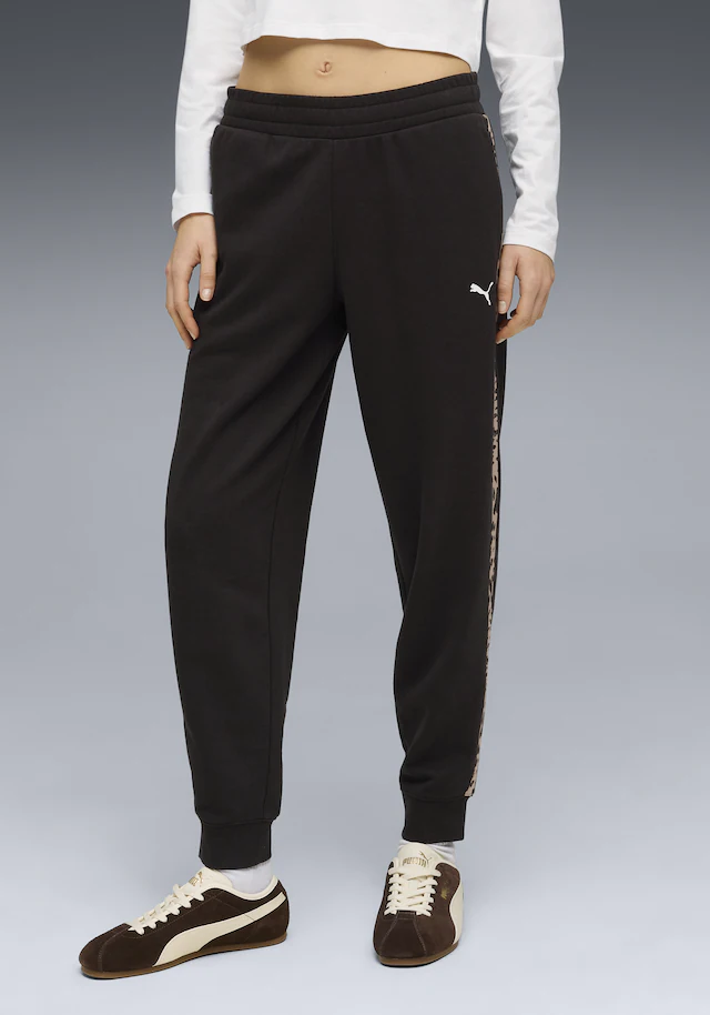 PUMA Trainingshose »ESS GRAPHIC ANIMAL COMFORT PANTS TR CL« mit Eingrifftaschen, sportlicher Stil, mit modernem Print