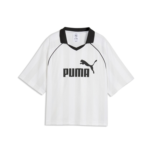 PUMA T-Shirt »ESS JERSEY« lockere Passform, Kurzarm, atmungsaktiv, mit V-Ausschnitt