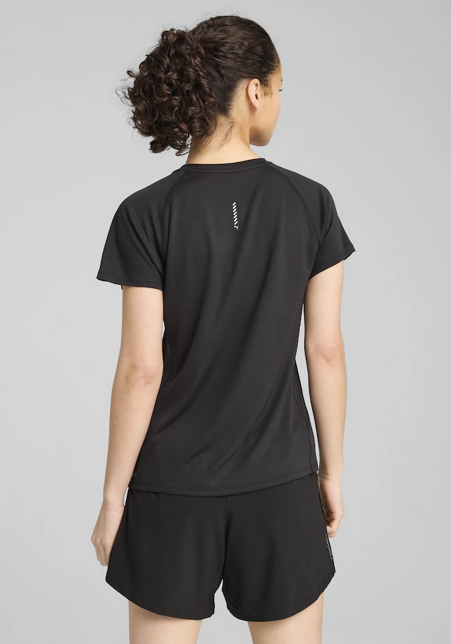 PUMA Laufshirt »W RUN VELOCITY TEE (POLY)« ergonomische Schnittführung, kurze Ärmel, sportliches T-Shirt