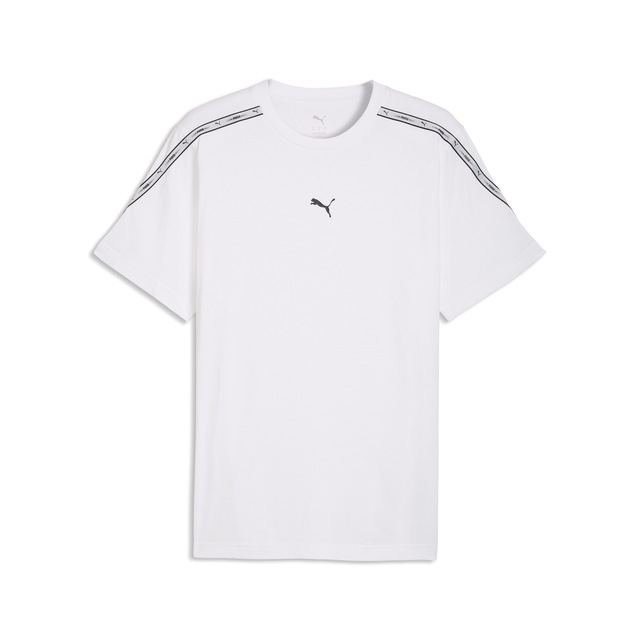 PUMA T-Shirt »ESS TAPE TEE« Regular Fit, Kurzarm, für sportlichen Look, aus Baumwolle