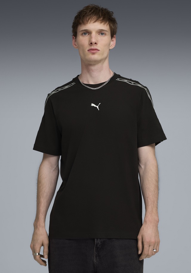PUMA T-Shirt »ESS TAPE TEE« Regular Fit, Kurzarm, für sportlichen Look, aus Baumwolle