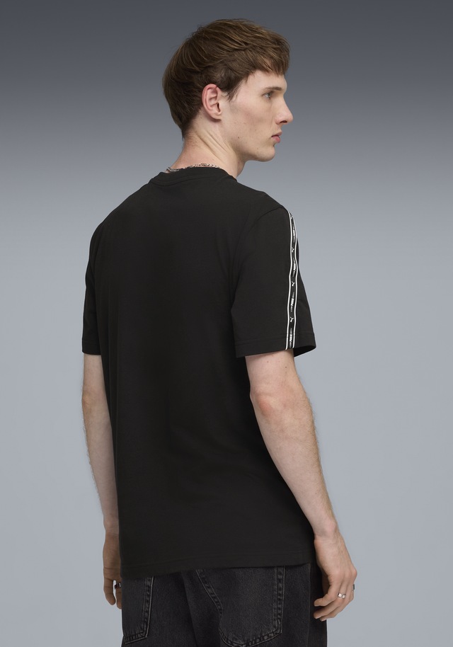 PUMA T-Shirt »ESS TAPE TEE« Regular Fit, Kurzarm, für sportlichen Look, aus Baumwolle