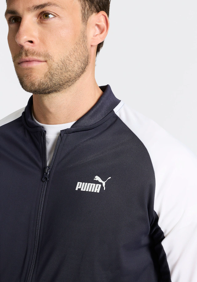 PUMA Trainingsanzug »POLY BASEBALL SUIT« 2 tlg. Set, für Sportmode und Streetwear, für Bewegungsfreiheit designt