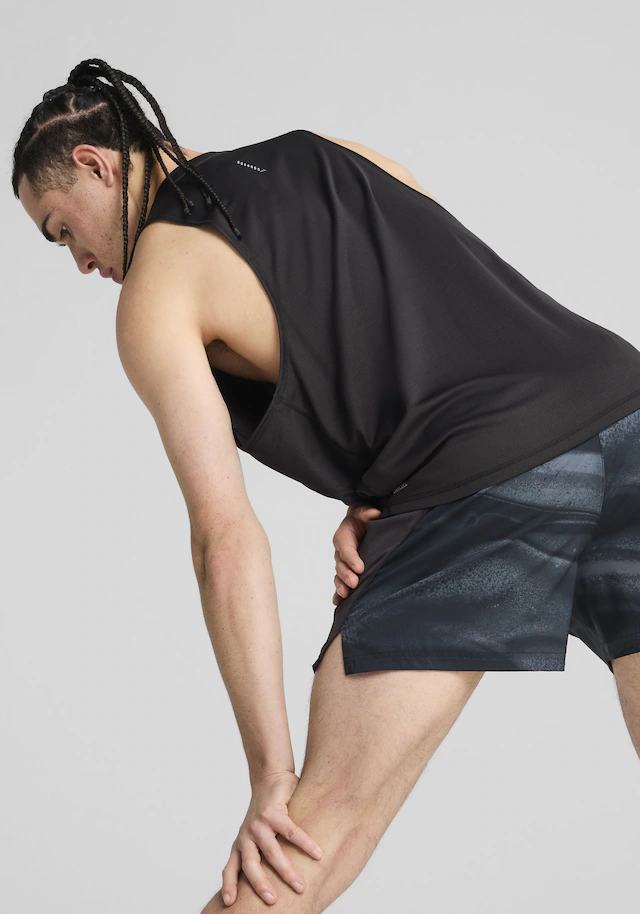 PUMA Tanktop »M RUN VELOCITY TANK (POLY)« Tanktop, ergonomische Schnittführung, Rundhalsausschnitt