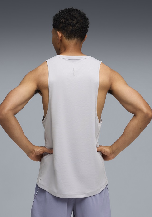 PUMA Tanktop »M RUN VELOCITY TANK (POLY)« Tanktop, ergonomische Schnittführung, Rundhalsausschnitt