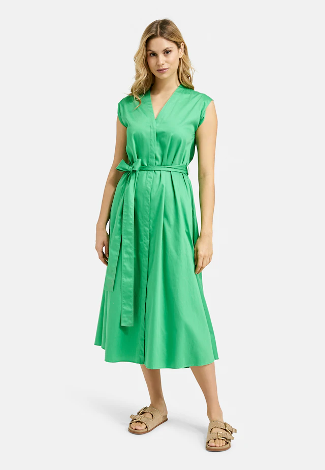 Milano Italy Sommerkleid Eingrifftaschen mit Bindegürtel