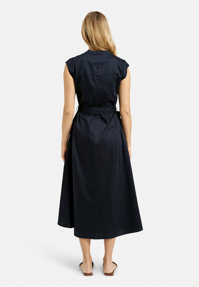 Milano Italy Sommerkleid Eingrifftaschen mit Bindegürtel