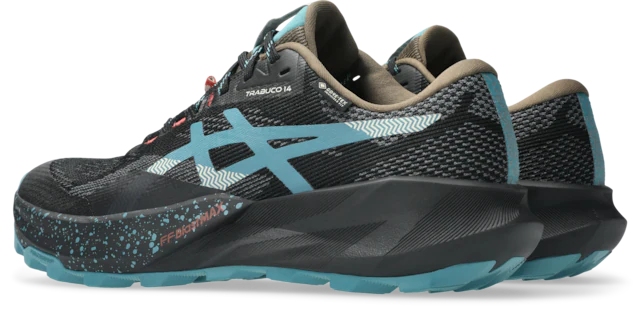 Asics Trailrunningschuh »TRABUCO 14 Gore-Tex« 2 tlg. wasserdicht, profiliertes Gummi-Laufsohlenprofil, mit Schnürung