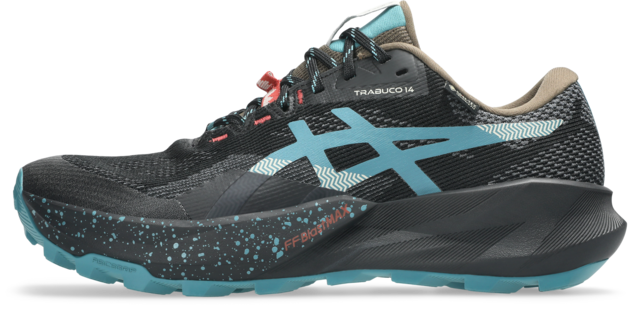 Asics Trailrunningschuh »TRABUCO 14 Gore-Tex« 2 tlg. wasserdicht, profiliertes Gummi-Laufsohlenprofil, mit Schnürung