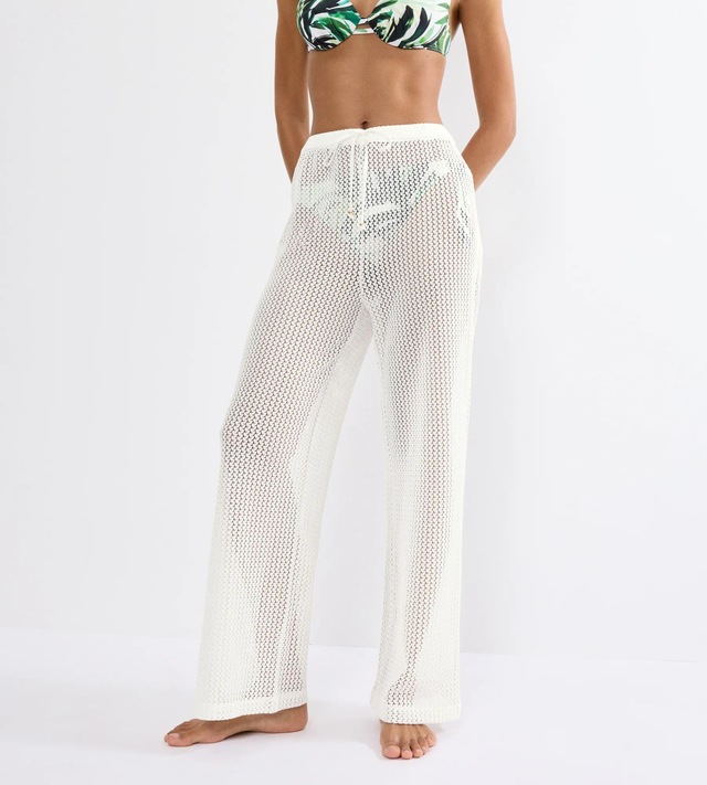 Triumph Strandhose »Beach MyWear Crochet Trousers« weiches Häkeldesign