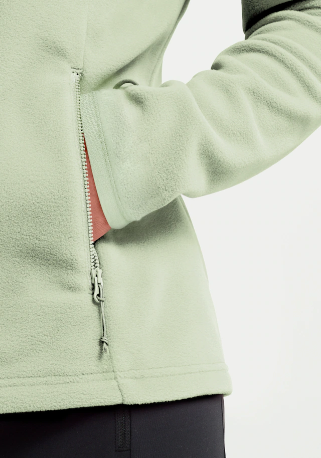 Jack Wolfskin Fleecejacke »TAUNUS 100 FZ W« winddicht, wasserabweisend, mit durchgehendem Reißverschluss