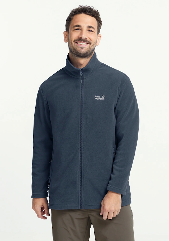 Jack Wolfskin Fleecejacke »TAUNUS 100 FZ M« mit Reißverschluss, winddicht, windabweisend