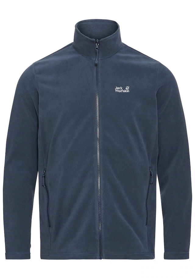 Jack Wolfskin Fleecejacke »TAUNUS 100 FZ M« mit Reißverschluss, winddicht, windabweisend