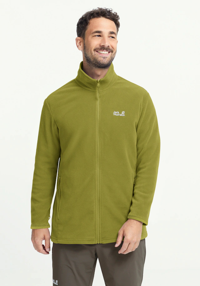 Jack Wolfskin Fleecejacke »TAUNUS 100 FZ M« mit Reißverschluss, winddicht, windabweisend