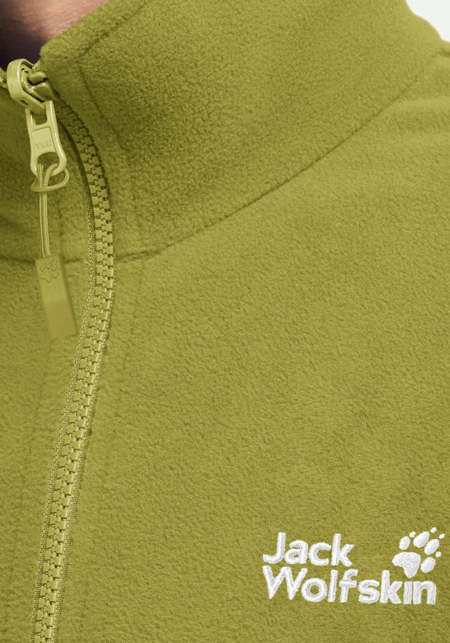 Jack Wolfskin Fleecejacke »TAUNUS 100 FZ M« mit Reißverschluss, winddicht, windabweisend