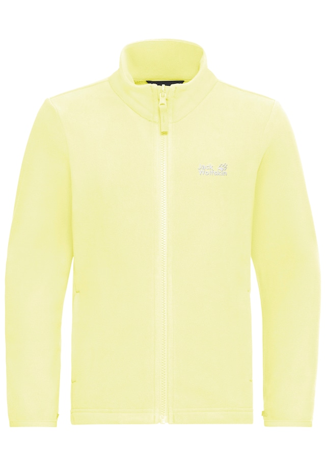Jack Wolfskin Fleecejacke »TAUNUS 100 FZ K« winddicht, wasserabweisend, mit Kinnschutz