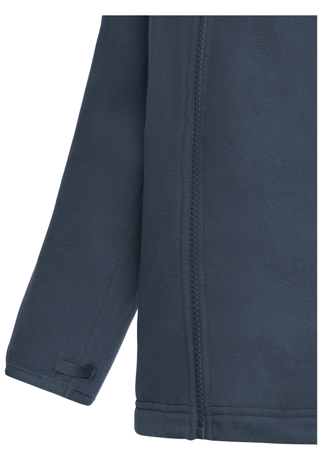 Jack Wolfskin Fleecejacke »TAUNUS 100 FZ K« winddicht, wasserabweisend, mit Kinnschutz