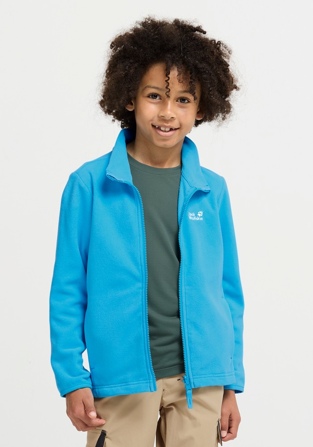 Jack Wolfskin Fleecejacke »TAUNUS 100 FZ K« winddicht, wasserabweisend, mit Kinnschutz