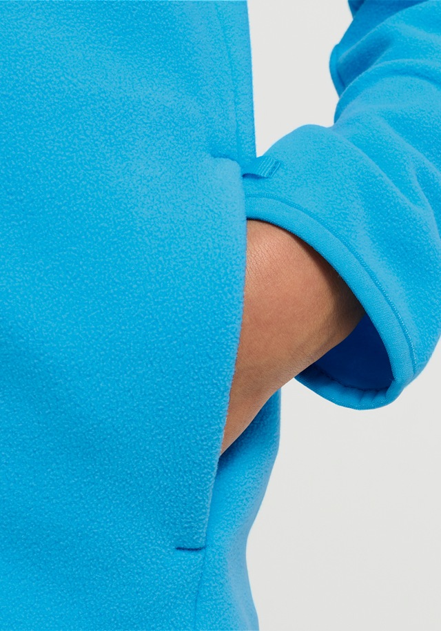 Jack Wolfskin Fleecejacke »TAUNUS 100 FZ K« winddicht, wasserabweisend, mit Kinnschutz