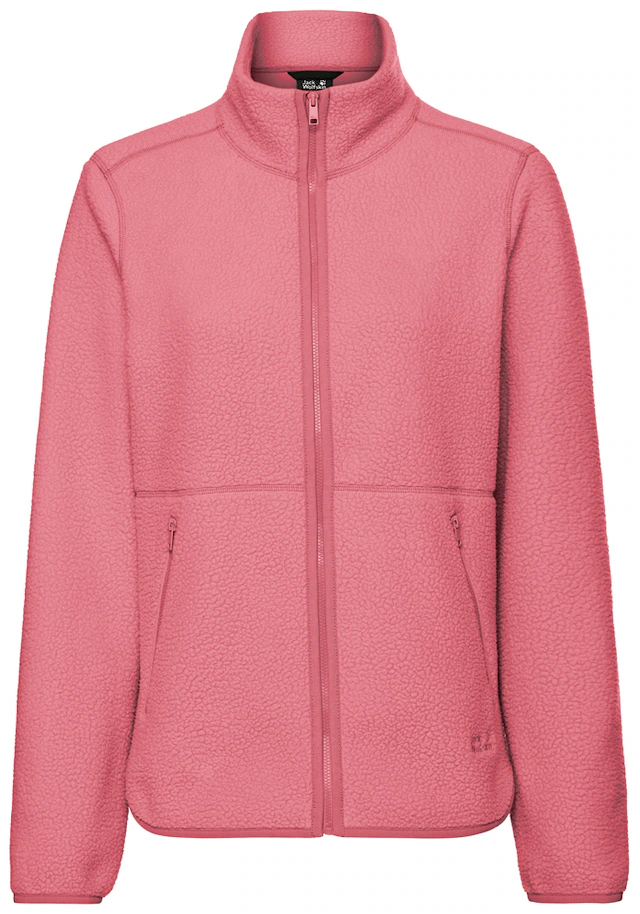 Jack Wolfskin Fleecejacke »LITE CURL FZ W« mit weichem Material, atmungsaktiv, schnell trocknend