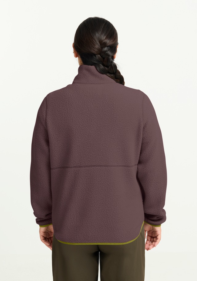 Jack Wolfskin Fleecejacke »LITE CURL FZ W« mit weichem Material, atmungsaktiv, schnell trocknend