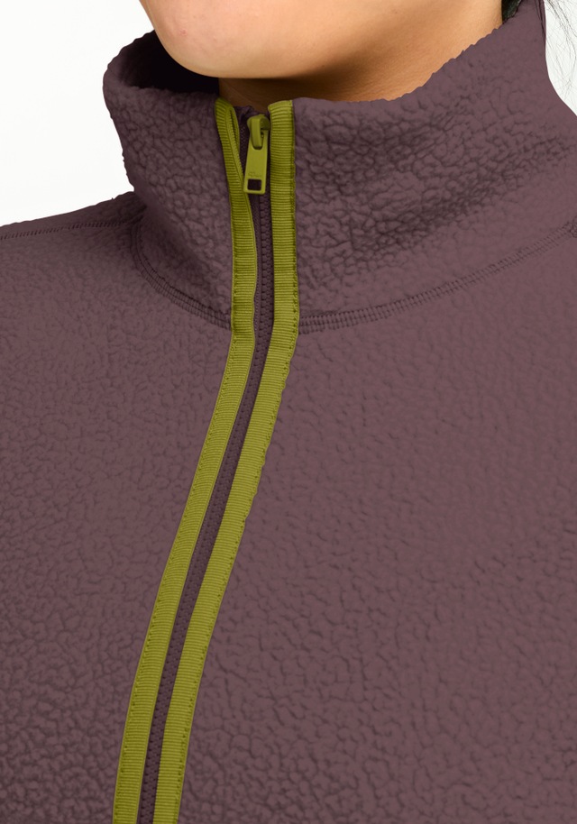 Jack Wolfskin Fleecejacke »LITE CURL FZ W« mit weichem Material, atmungsaktiv, schnell trocknend