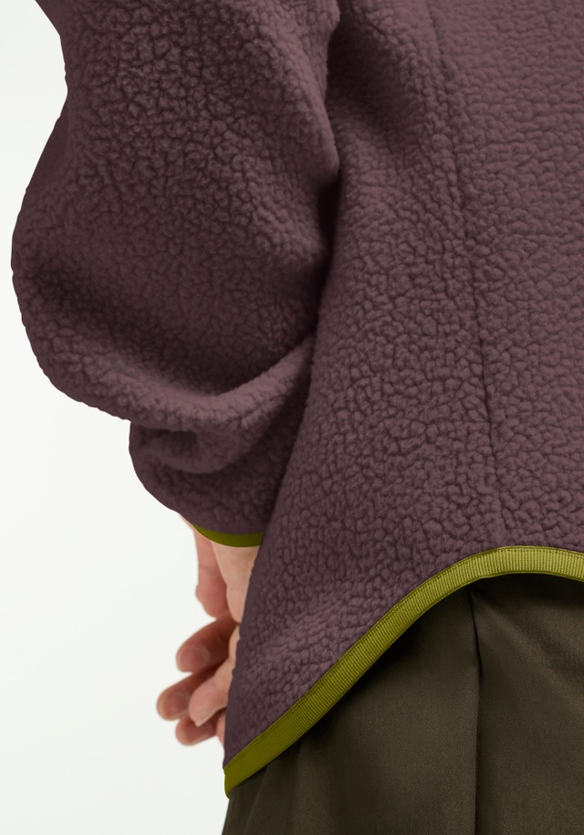 Jack Wolfskin Fleecejacke »LITE CURL FZ W« mit weichem Material, atmungsaktiv, schnell trocknend