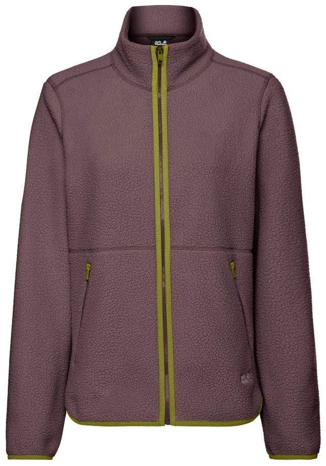 Jack Wolfskin Fleecejacke »LITE CURL FZ W« mit weichem Material, atmungsaktiv, schnell trocknend