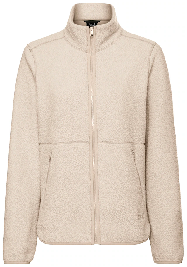 Jack Wolfskin Fleecejacke »LITE CURL FZ W« mit weichem Material, atmungsaktiv, schnell trocknend