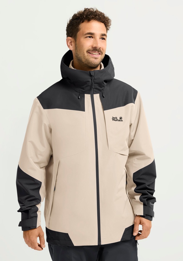 Jack Wolfskin Funktionsjacke »FLEXTRAIL 2L JKT M« wasserdicht, atmungsaktiv, mit geradem Rumpfabschluss