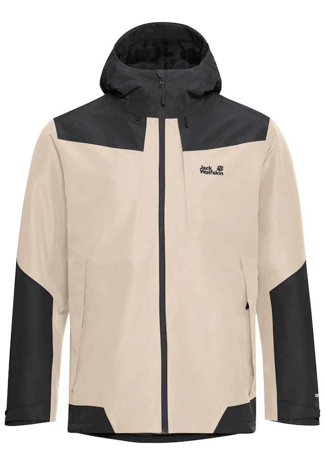 Jack Wolfskin Funktionsjacke »FLEXTRAIL 2L JKT M« wasserdicht, atmungsaktiv, mit geradem Rumpfabschluss
