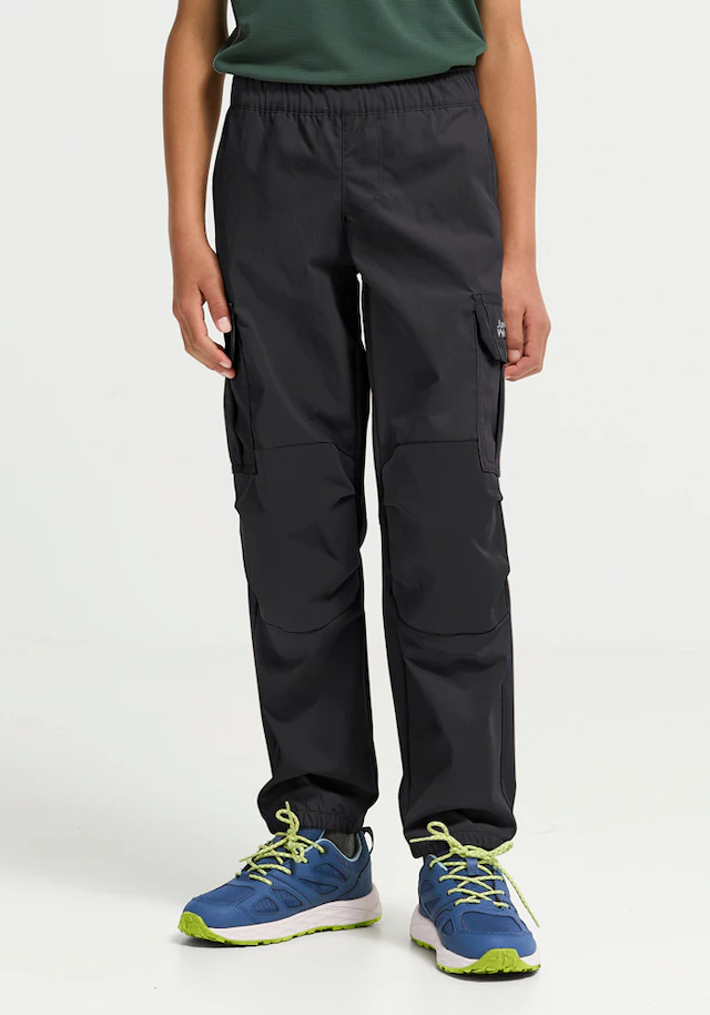 Jack Wolfskin Cargohose »CARGO PANTS K« für Kinder, mit reflektierenden Details, windabweisend, atmungsaktiv