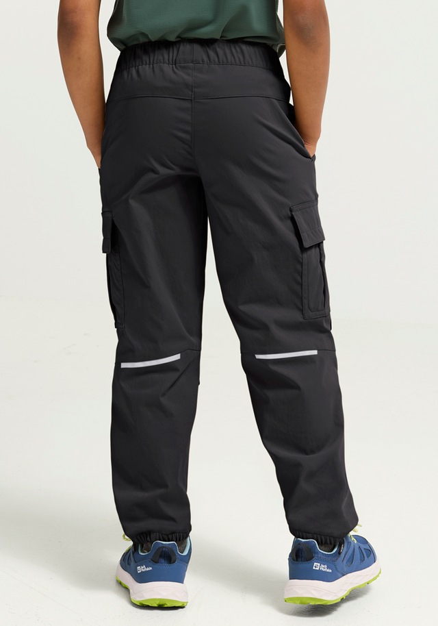 Jack Wolfskin Cargohose »CARGO PANTS K« für Kinder, mit reflektierenden Details, windabweisend, atmungsaktiv
