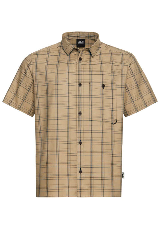 Jack Wolfskin Funktionshemd »HOT TRAIL SHIRT M« Kurzarm, aus Baumwolle, in den Größen S bis XXXL