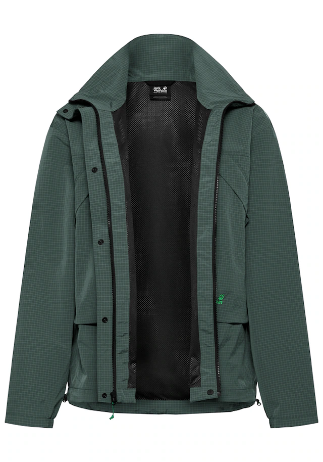 Jack Wolfskin Funktionsjacke »FIND THE WILD JKT W« mit hohem Stehkragen, winddicht, atmungsaktiv