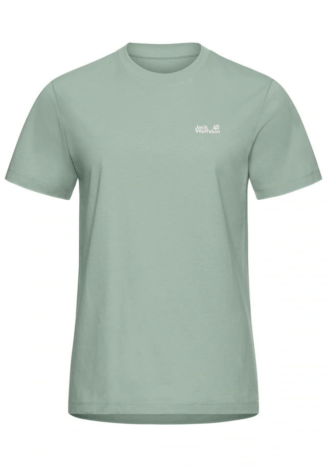 Jack Wolfskin T-Shirt »ESSENTIAL T W« Kurzarm, mit Rundhalsausschnitt, aus Baumwoll-Jersey