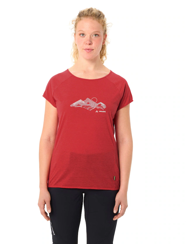 VAUDE Funktionsshirt »WOMEN'S TEKOA T-SHIRT II« Kurzarm, für Sport und Outdoor, aus Polyester und Lyocell