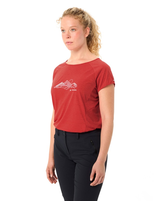 VAUDE Funktionsshirt »WOMEN'S TEKOA T-SHIRT II« Kurzarm, für Sport und Outdoor, aus Polyester und Lyocell