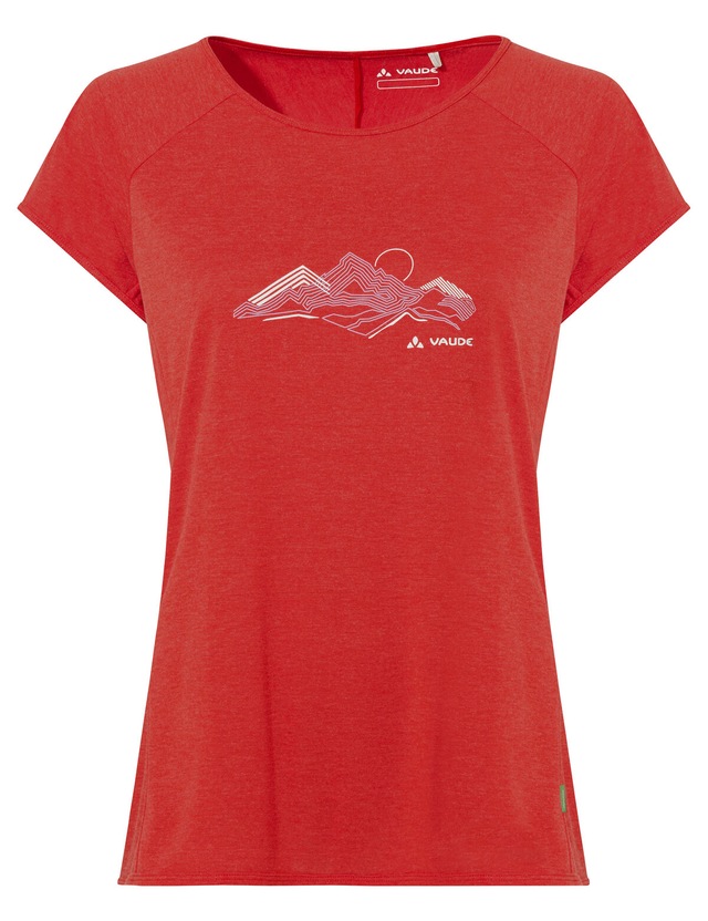 VAUDE Funktionsshirt »WOMEN'S TEKOA T-SHIRT II« Kurzarm, für Sport und Outdoor, aus Polyester und Lyocell