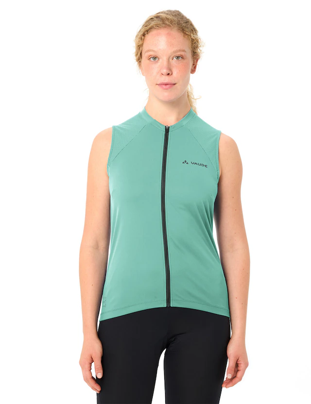 VAUDE »WOMEN'S MATERA FZ TRICOT SL« für Radfahren, mit Frontreißverschluss, schnelltrocknendes Material