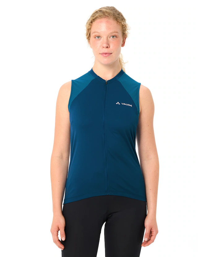 VAUDE »WOMEN'S MATERA FZ TRICOT SL« für Radfahren, mit Frontreißverschluss, schnelltrocknendes Material