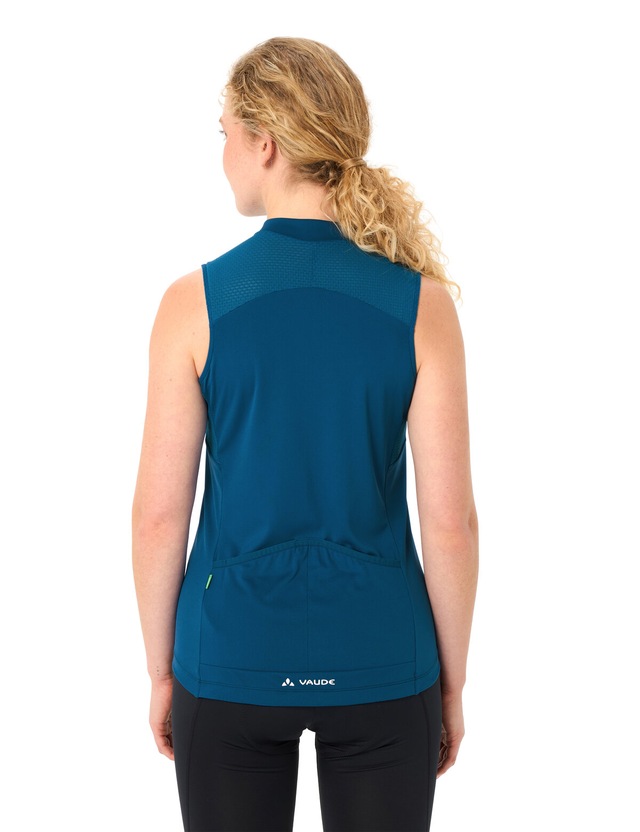 VAUDE »WOMEN'S MATERA FZ TRICOT SL« für Radfahren, mit Frontreißverschluss, schnelltrocknendes Material
