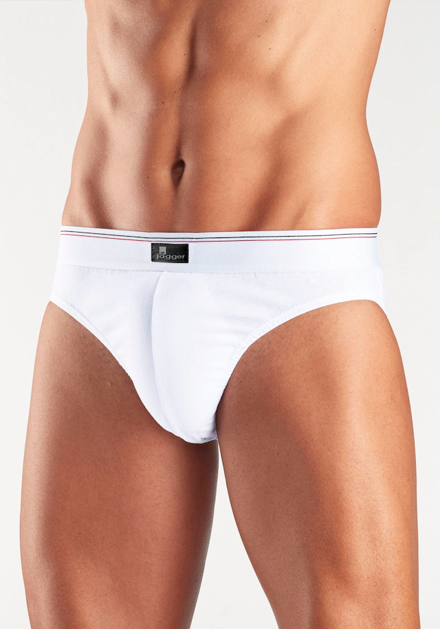 le jogger® Slip »Herren Unterhose« Packung, 10 Stk. nur einfarbig oder in bunter Mixpackung