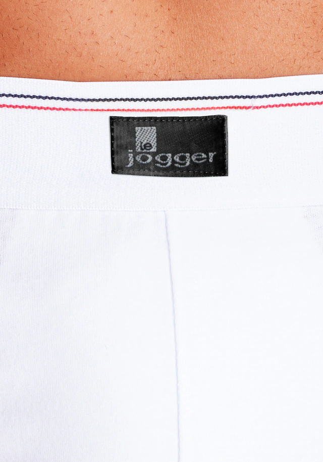 le jogger® Slip »Herren Unterhose« Packung, 10 Stk. nur einfarbig oder in bunter Mixpackung
