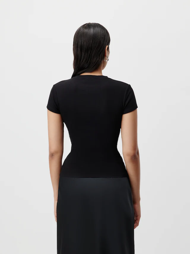 LeGer T-Shirt »Cindy, LeGer by Lena Gercke« Figurbetont mit Rundhalsausschnitt