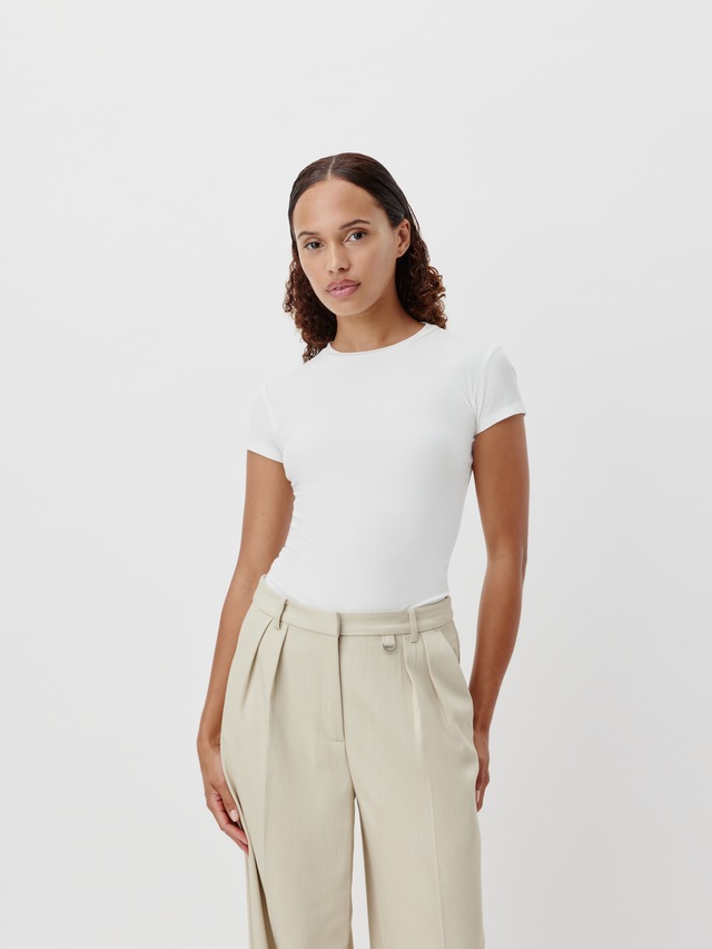 LeGer T-Shirt »Cindy, LeGer by Lena Gercke« Figurbetont mit Rundhalsausschnitt
