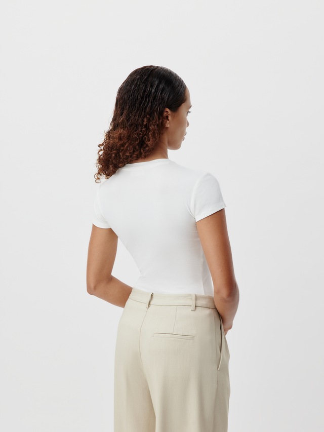 LeGer T-Shirt »Cindy, LeGer by Lena Gercke« Figurbetont mit Rundhalsausschnitt